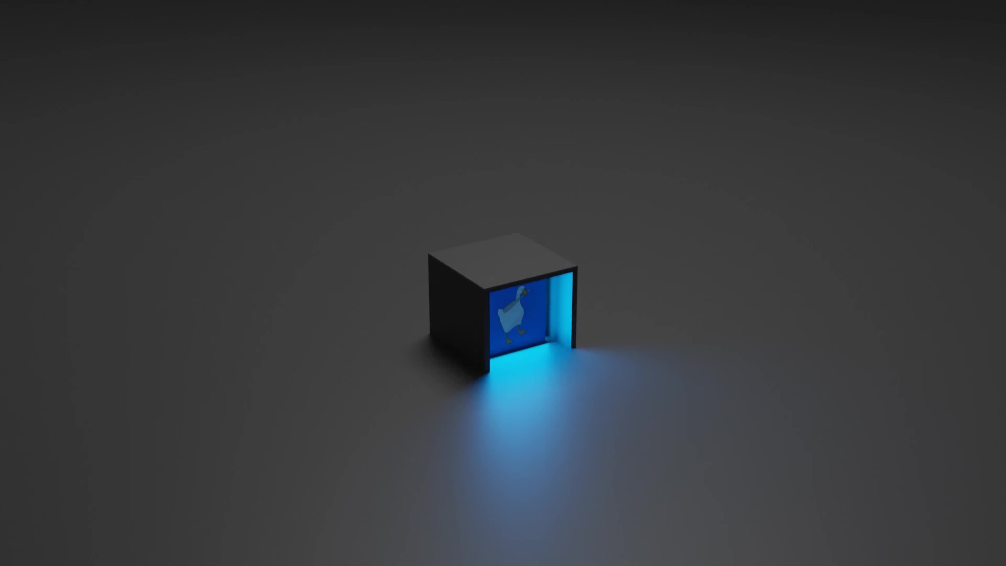 Duck in Box Abstract 4K Live Wallpaper