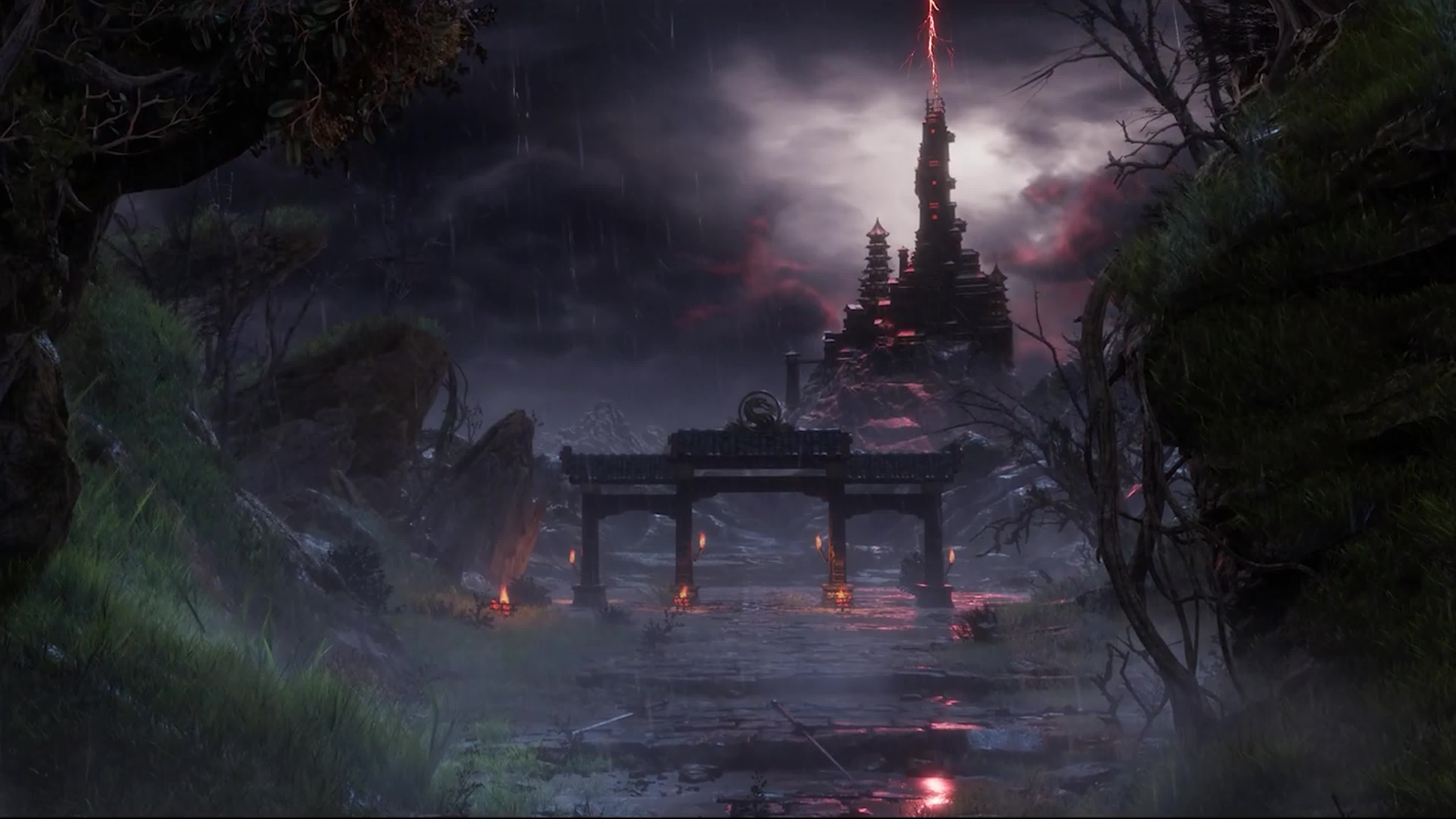 MK Raining 4K Live Wallpaper
