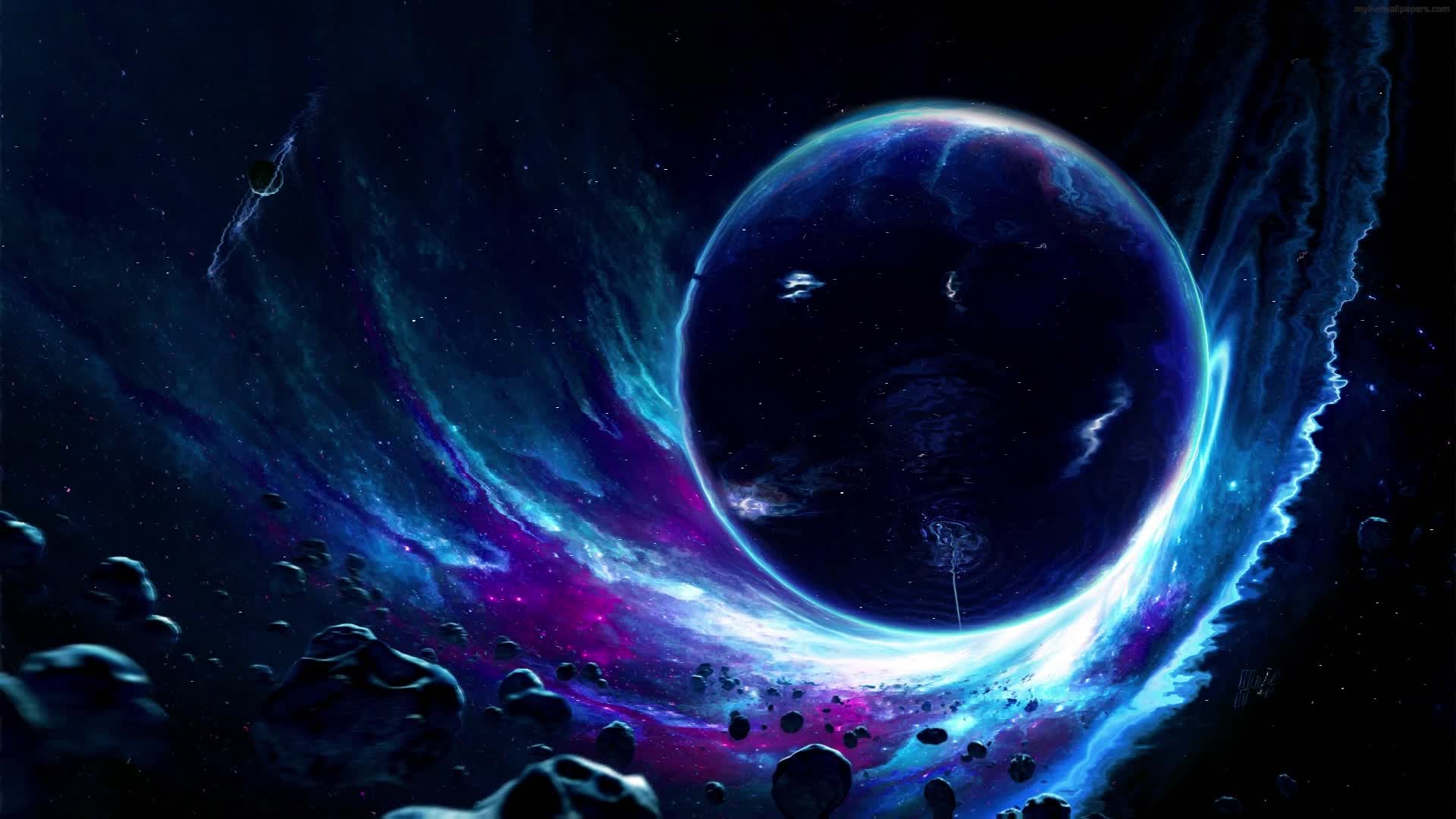 PC Animated Asteroids Live Wallpaper