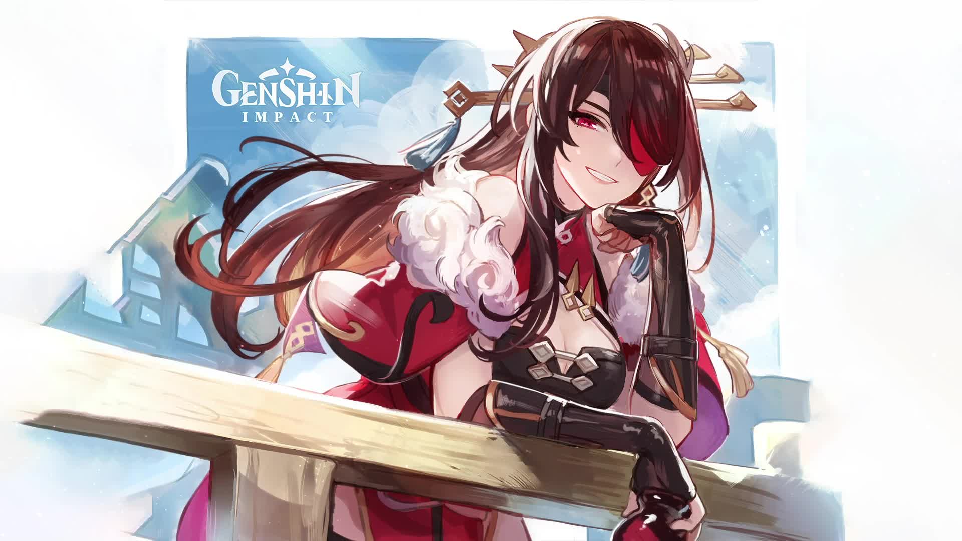 PC Animated Beidou Genshin Impact Anime Live Wallpaper