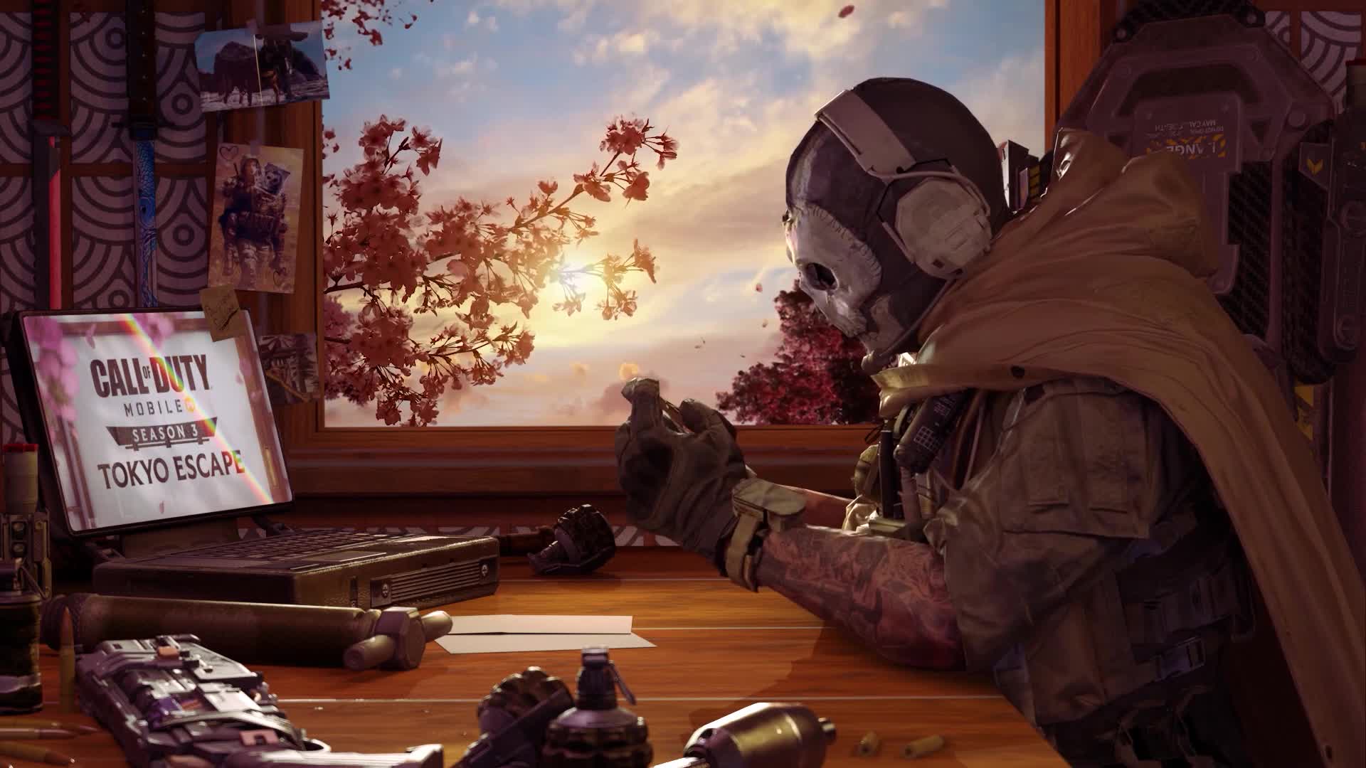 PC Animated Call of Duty Mobile Tokyo Escape Live Wallpaper