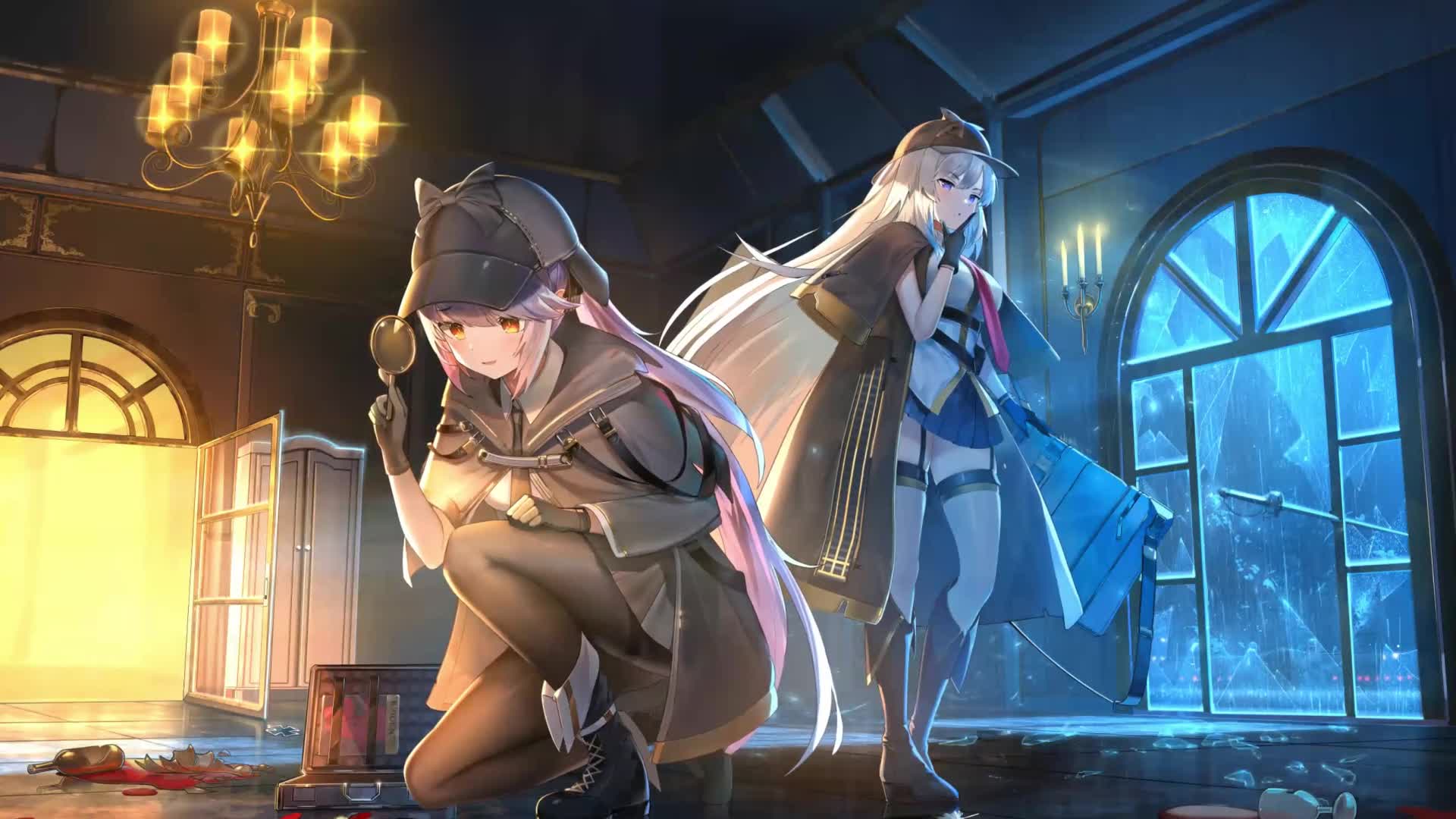 PC Animated Detectives Azur Lane Live Wallpaper