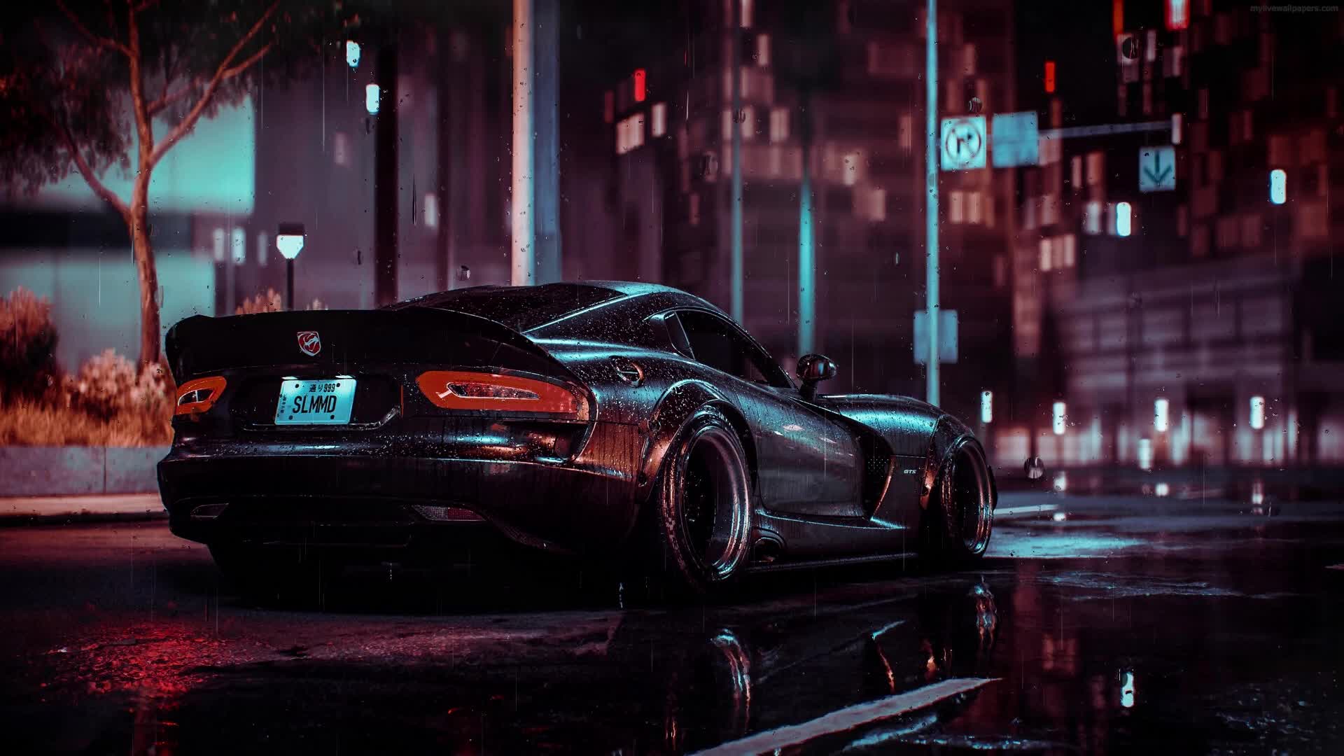 PC Animated Dodge Viper SRT Live Wallpaper