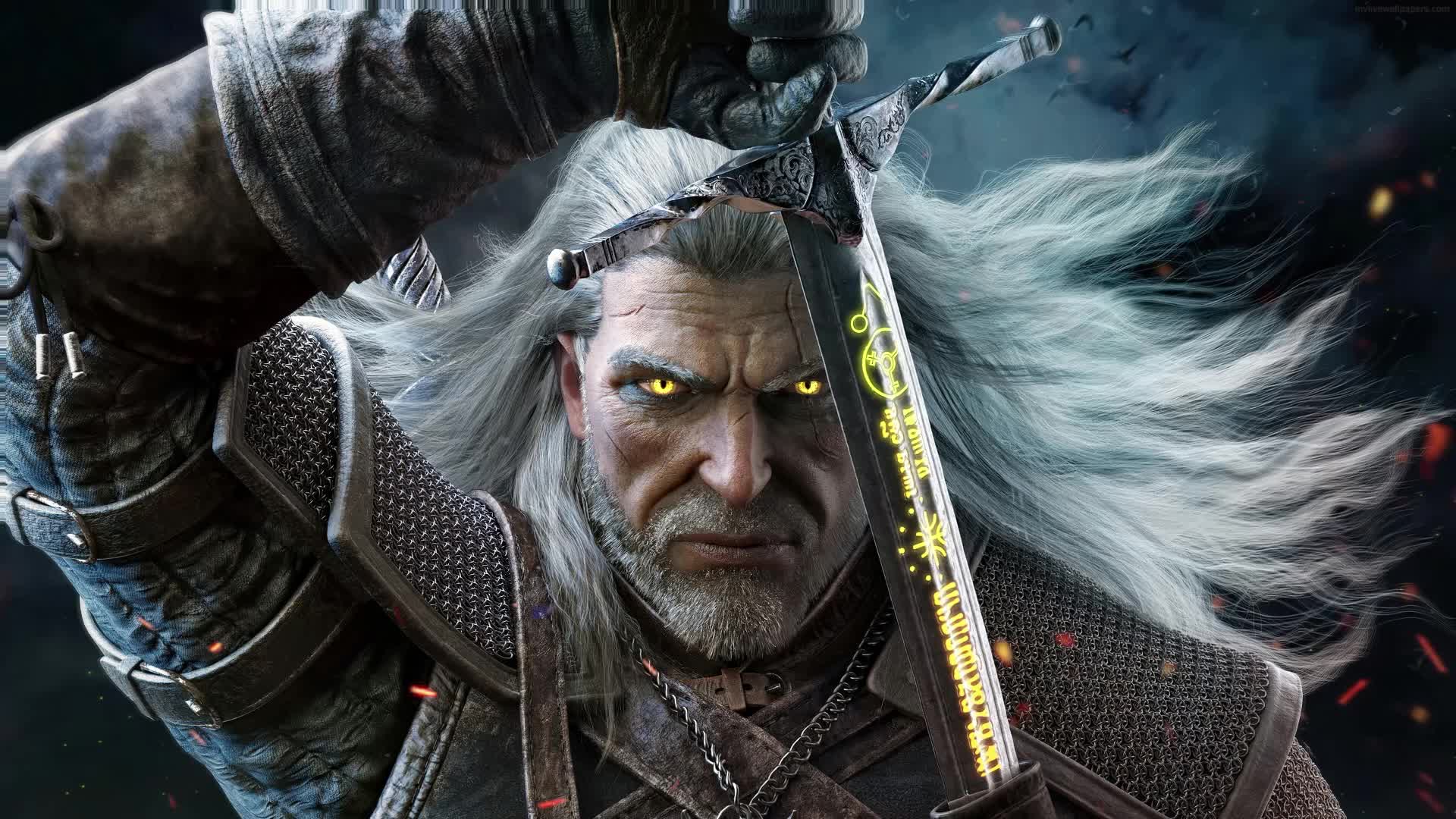 PC Animated Geralt of Rivia Live Wallpaper