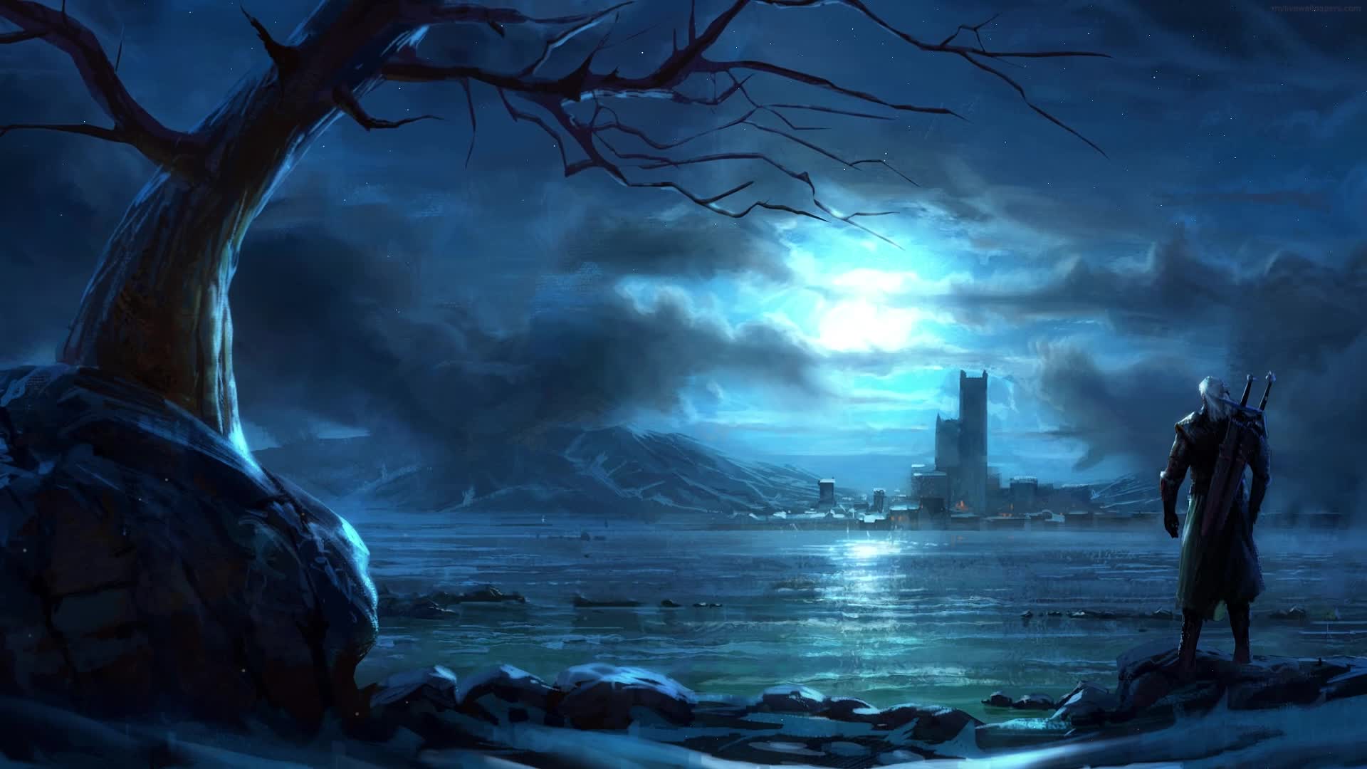 PC Animated Geralt The Witcher 3 Live Wallpaper