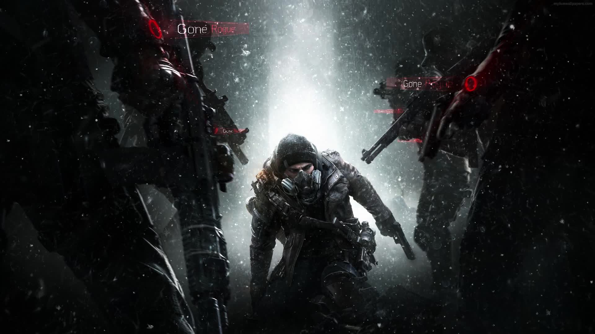 PC Animated Gone Rogue The Division Live Wallpaper