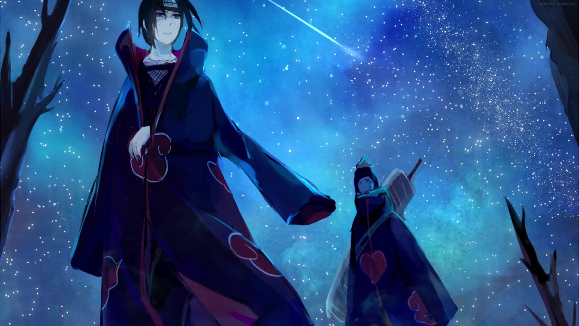 PC Animated Itachi and Kisame Live Wallpaper