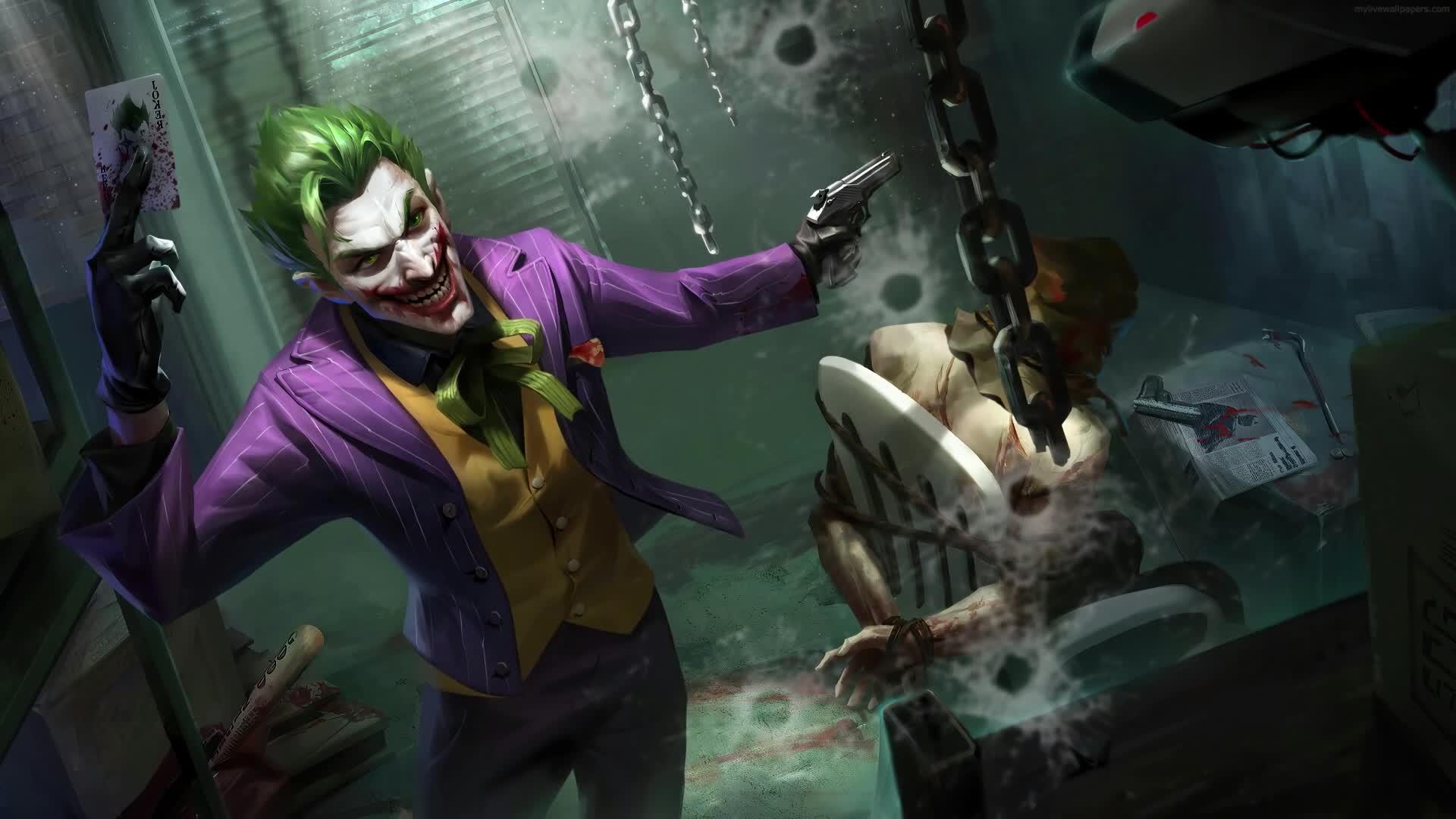 PC Animated Joker Card Flip Live Wallpaper
