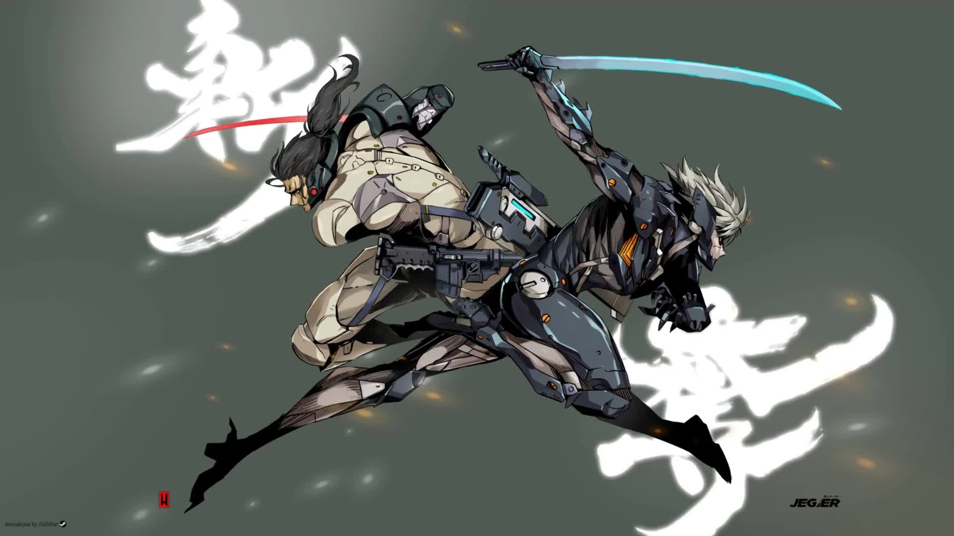 PC Animated Raiden and Jetstream Sam Live Wallpaper