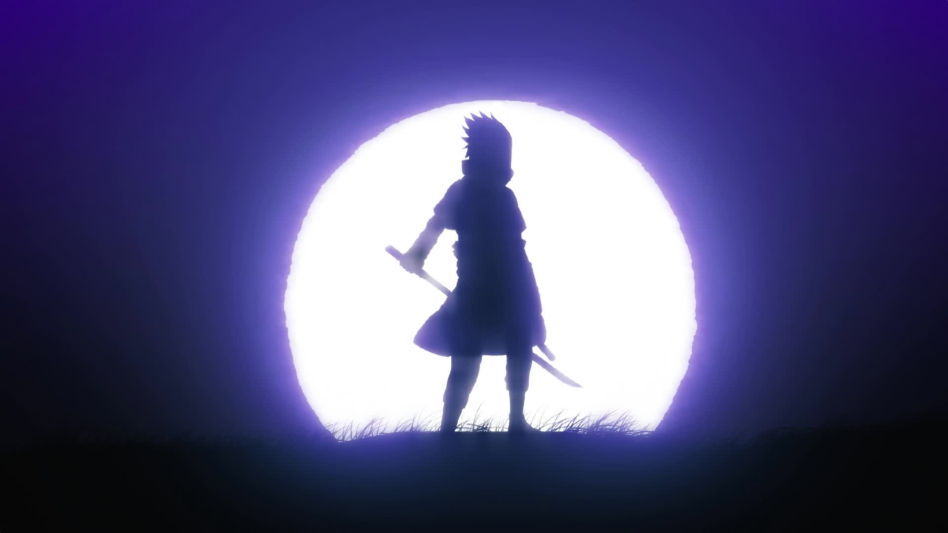 PC Animated Sasuke Uchiha Color Change Anime Live Wallpaper