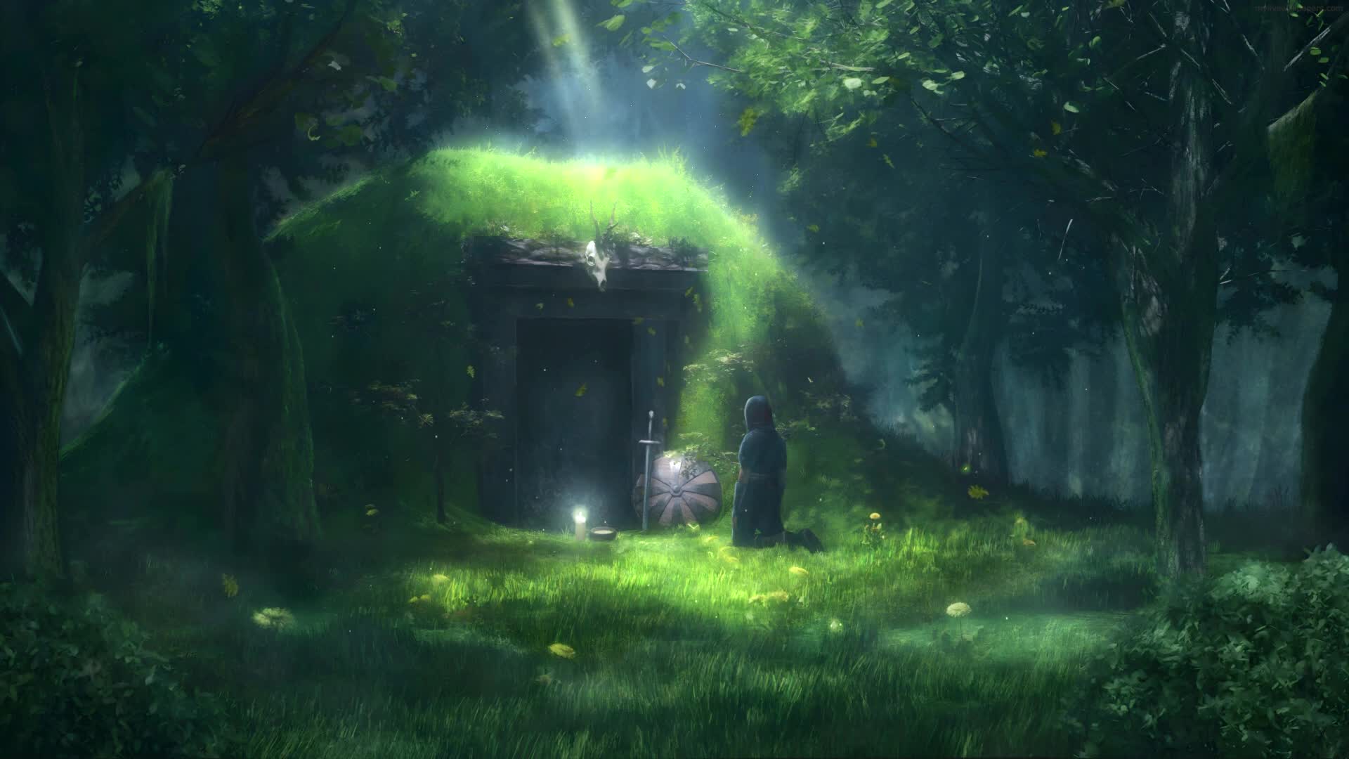 PC Animated Warriors Tomb Live Wallpaper