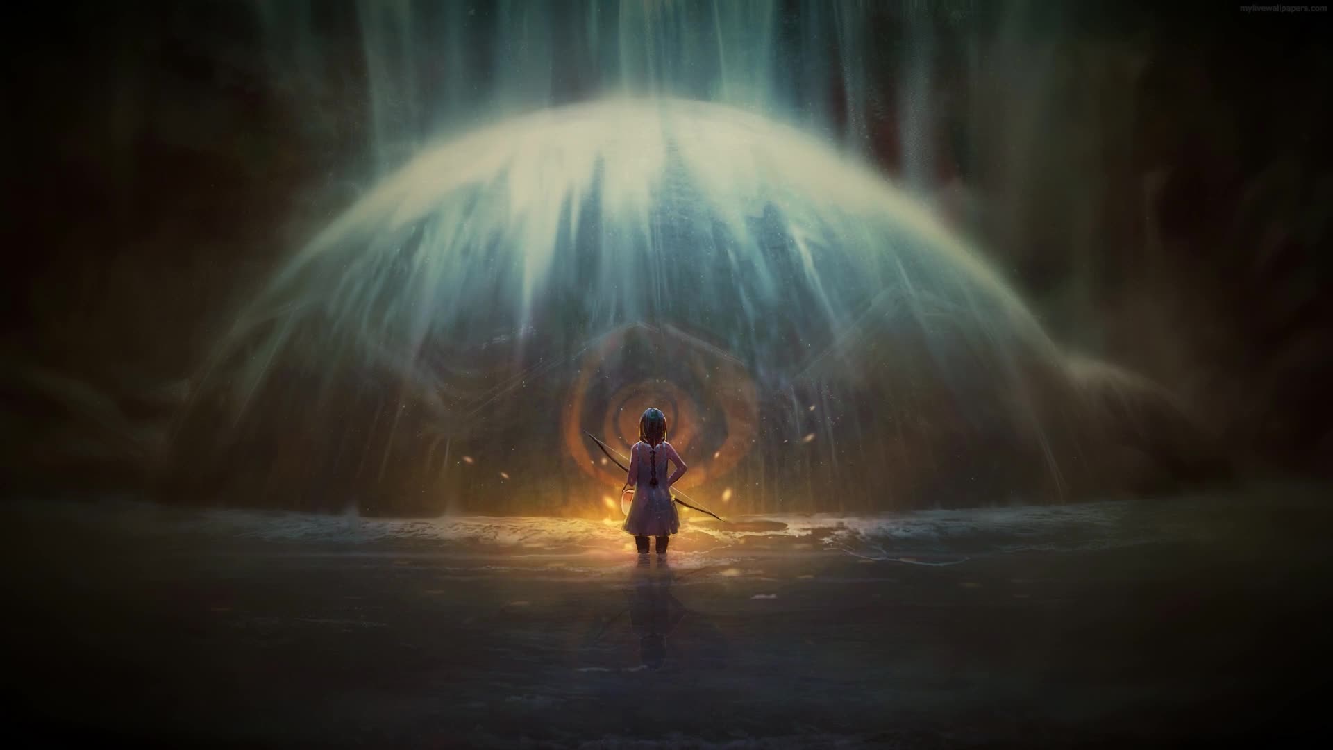 PC Animated Waterfall Discovery Live Wallpaper