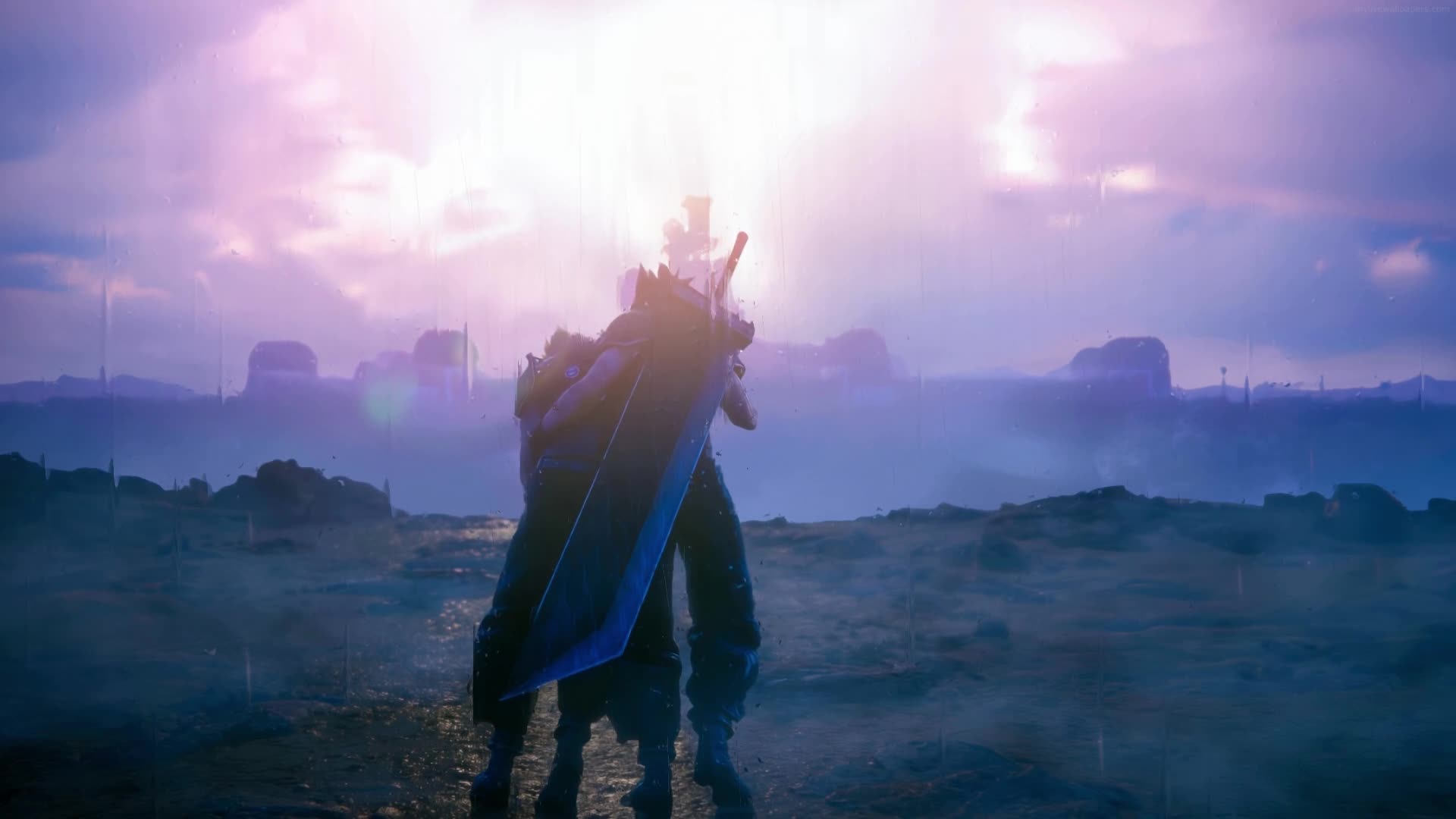 PC Animated Zack and Cloud Live Wallpaper