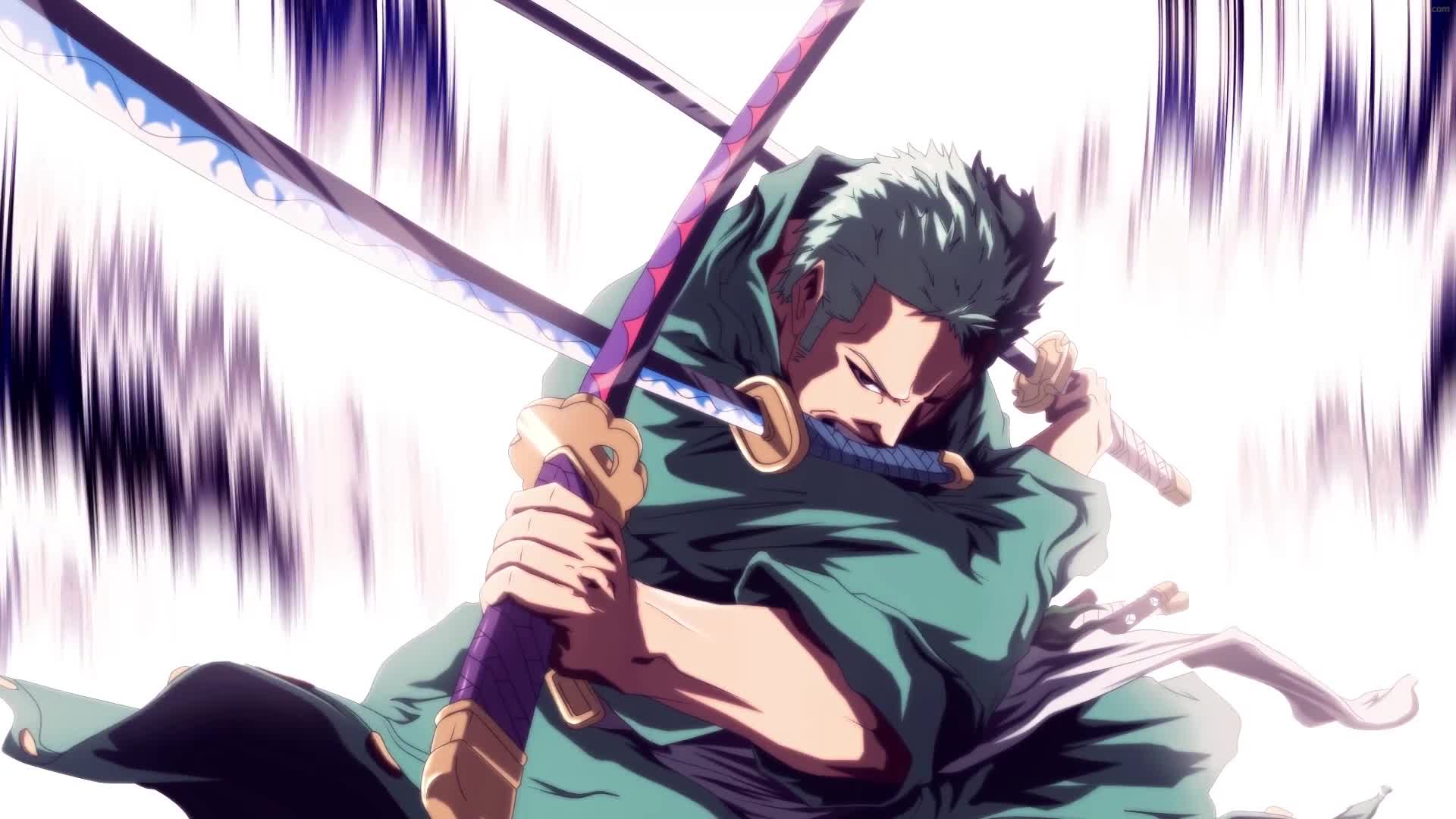 PC Animated Zoro One Piece Live Wallpaper
