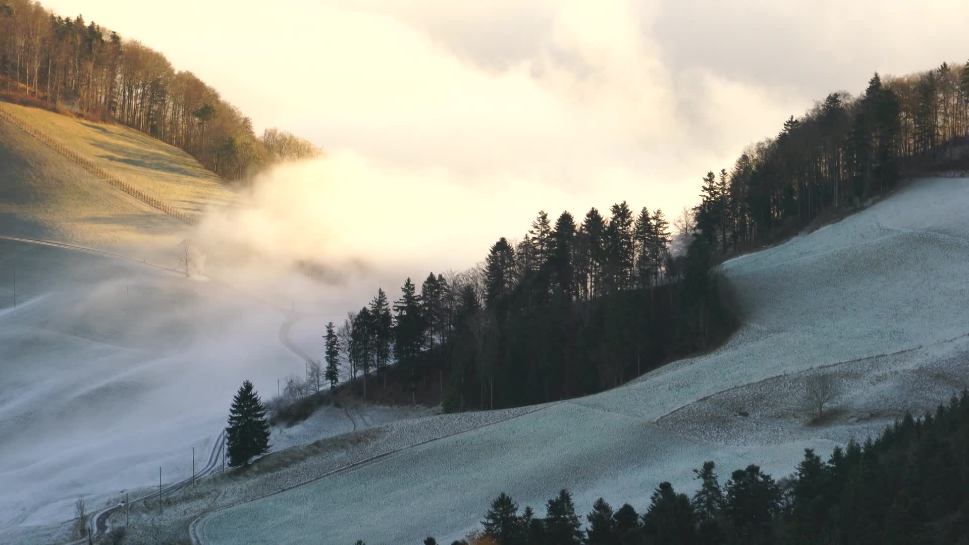 Wave Of Fog Windows Animated Wallpaper