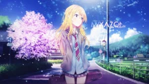 Kaori Miyazono Animated Wallpaper