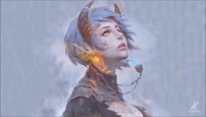 Isolated In The Rain Animated Wallpaper