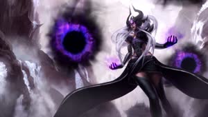 Syndra Lol Animated Wallpaper