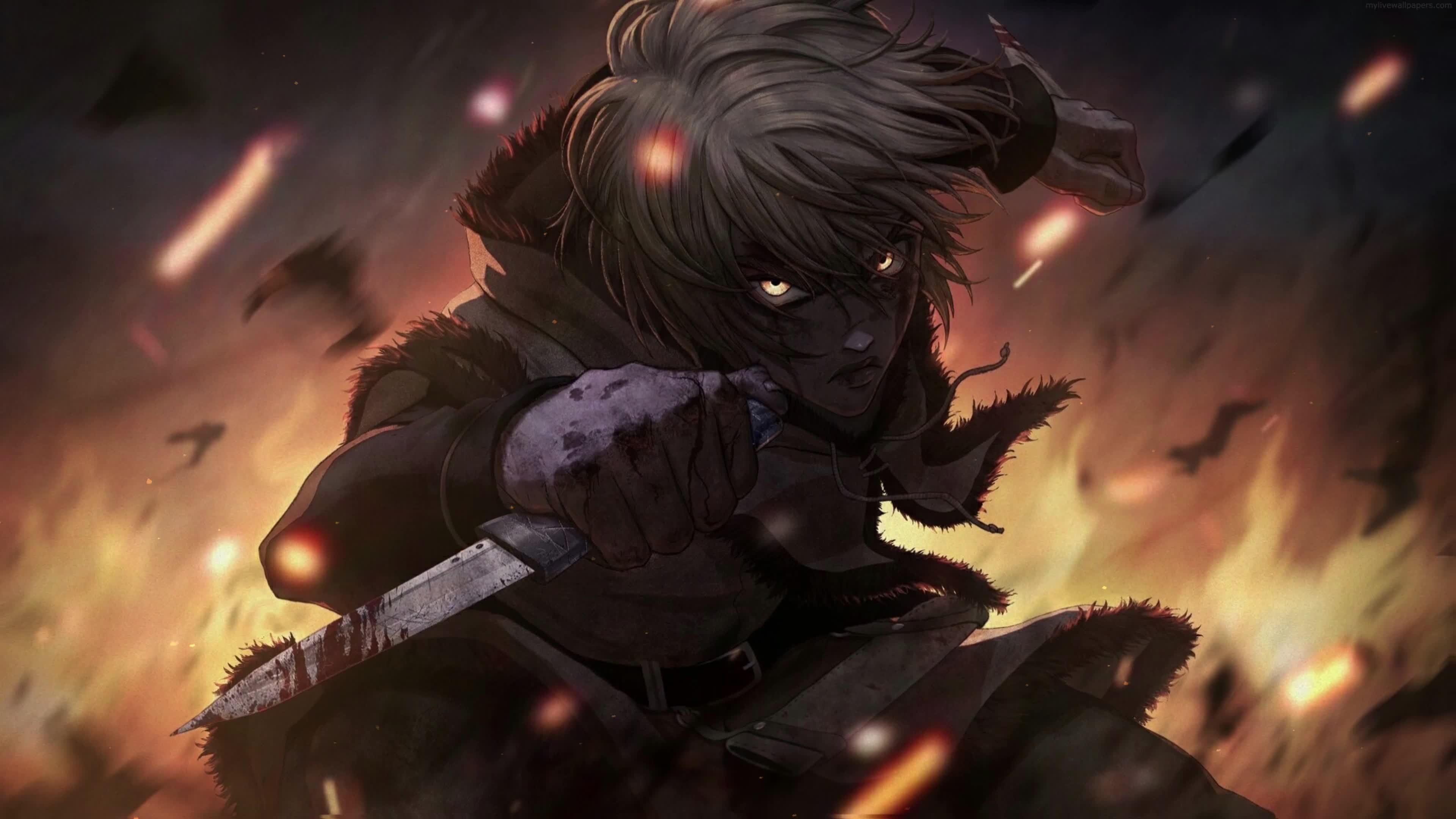 PC Thorfinn Vinland Saga 4K Live Wallpaper