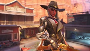 Ashe Overwatch Game Live Wallpaper