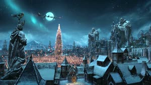 LostArk Christmas Tree Live Wallpaper
