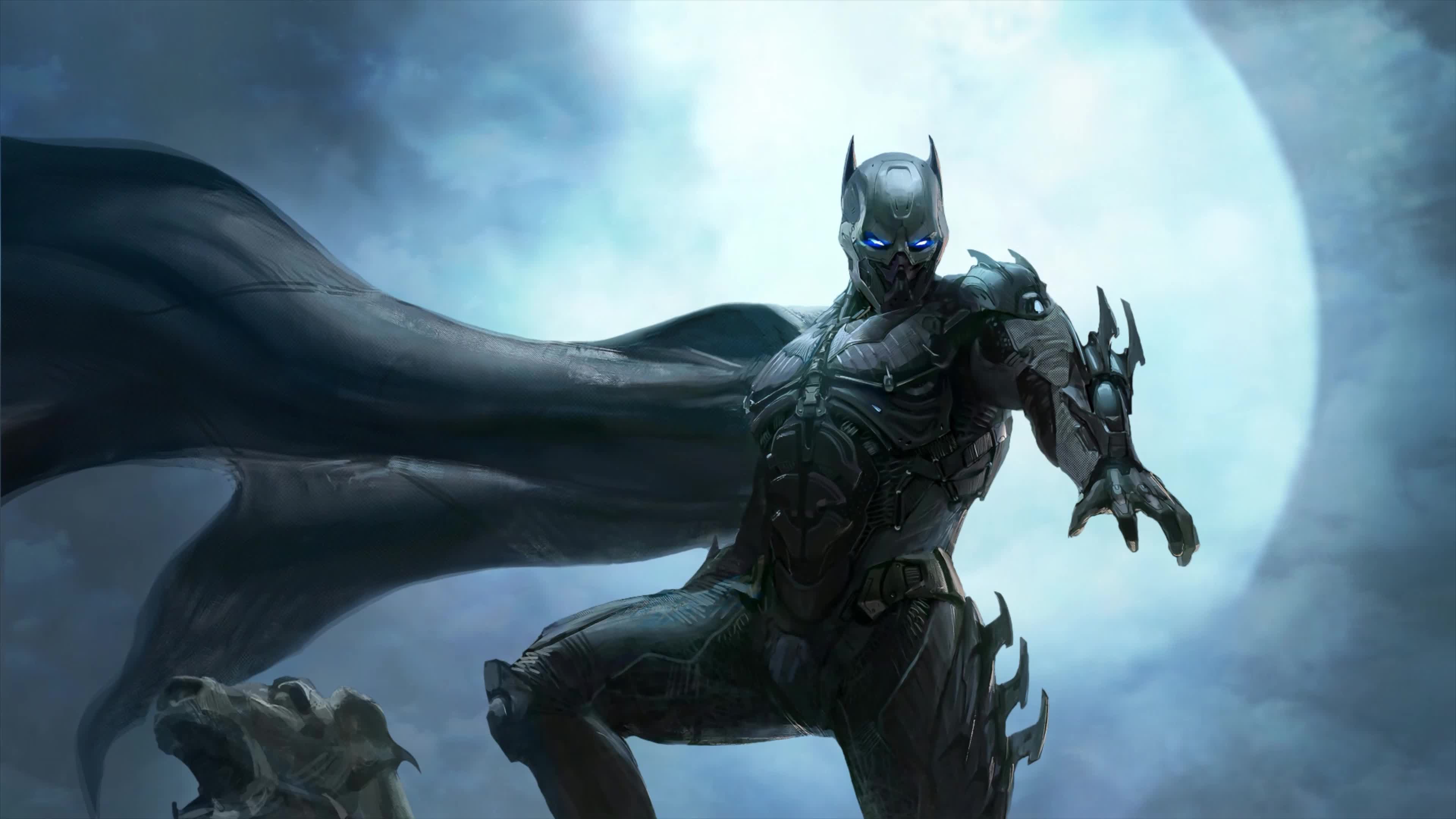 PC Badass Batman Gotham City 4K Live Wallpaper
