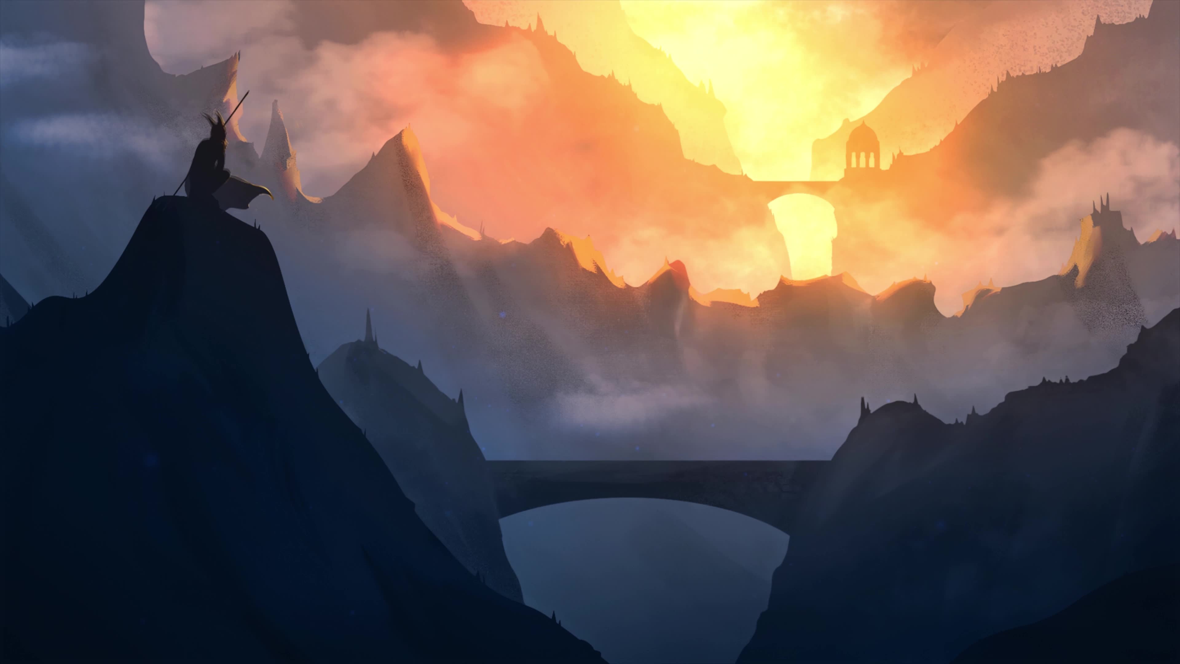 PC Mountain Pass 4K Live Wallpaper