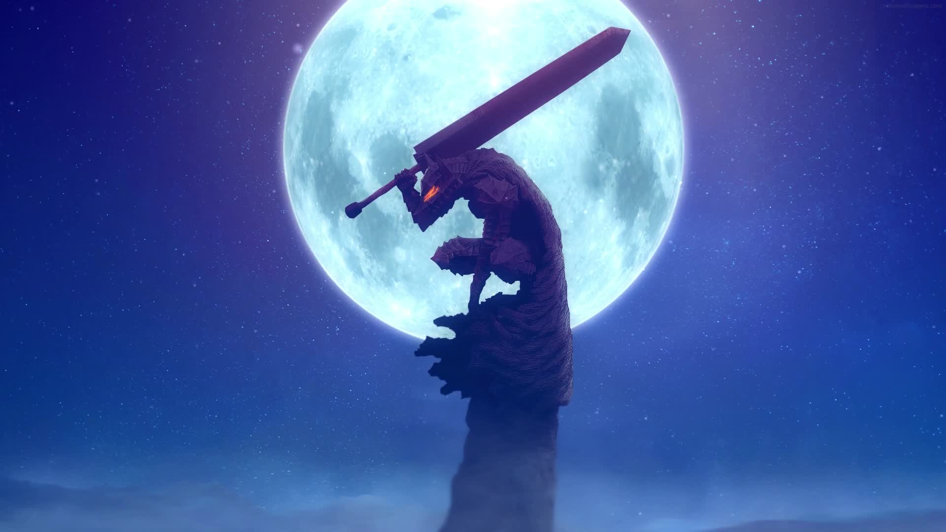 PC Berserk Red Moon HD Live Wallpaper