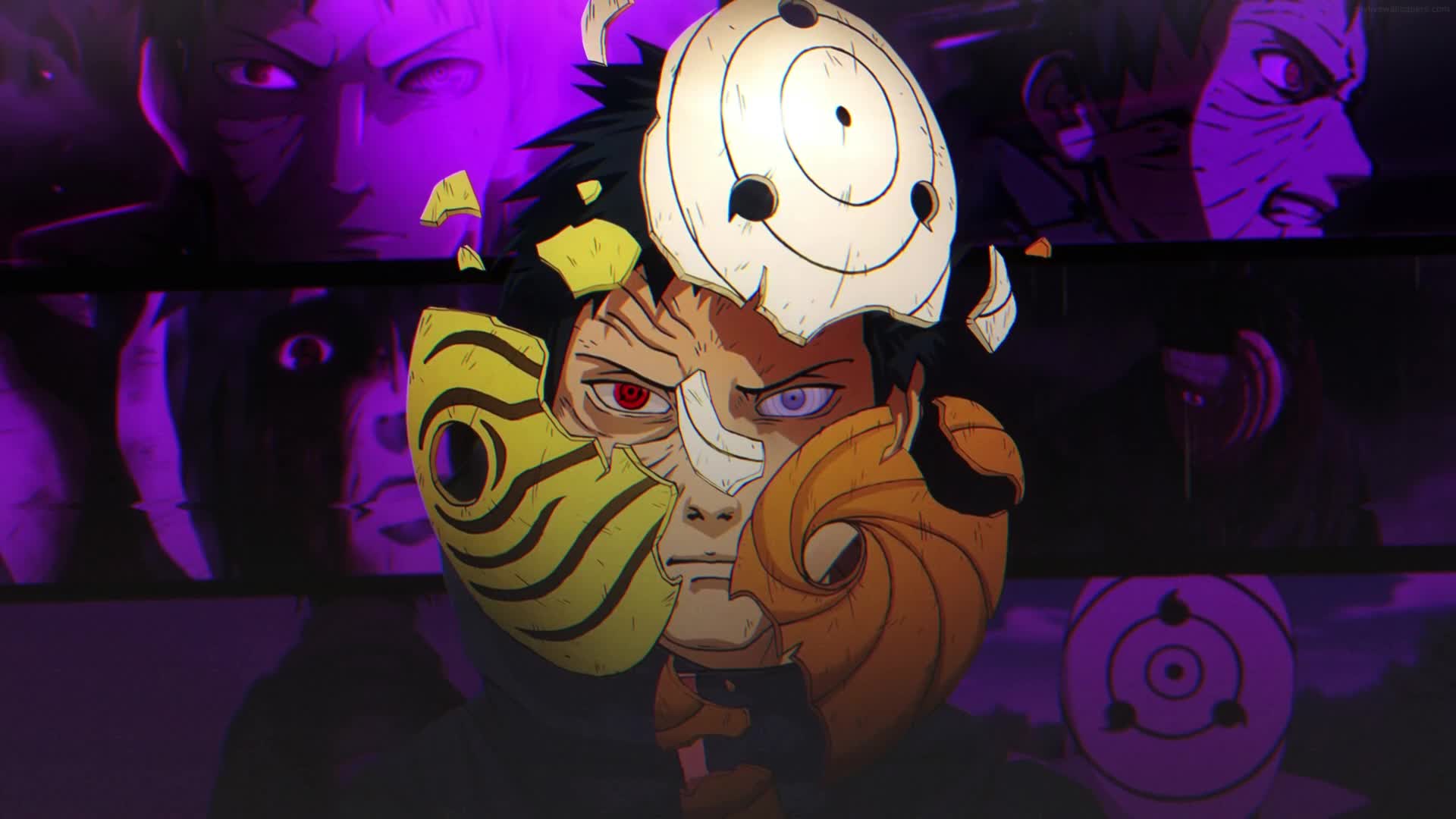 PC Broken Mask Obito HD Live Wallpaper