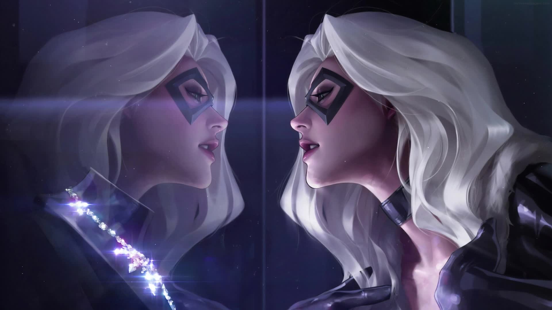 PC Catwoman Necklace HD Live Wallpaper