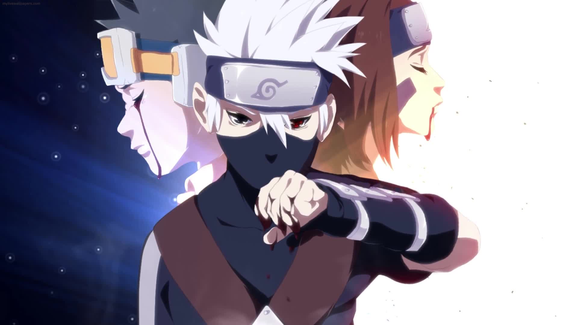 PC Kakashi and Friends HD Live Wallpaper