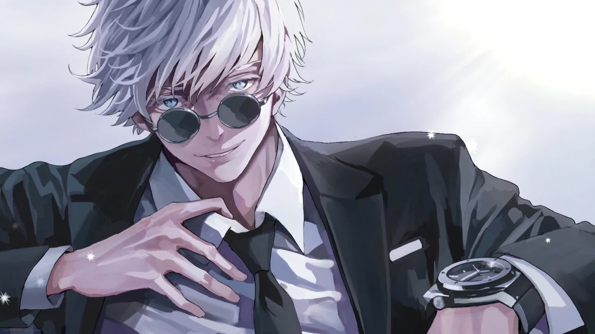 PC Satoru Gojo Suit HD Live Wallpaper