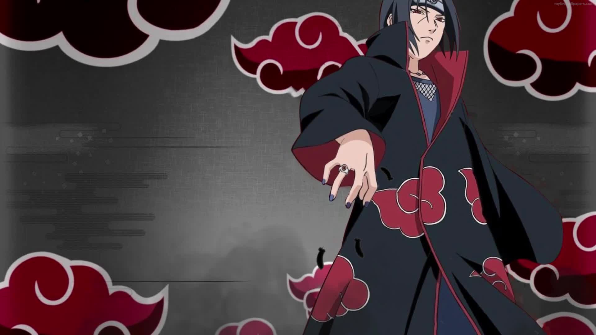 PC Itachi Uchiha Robe HD Live Wallpaper