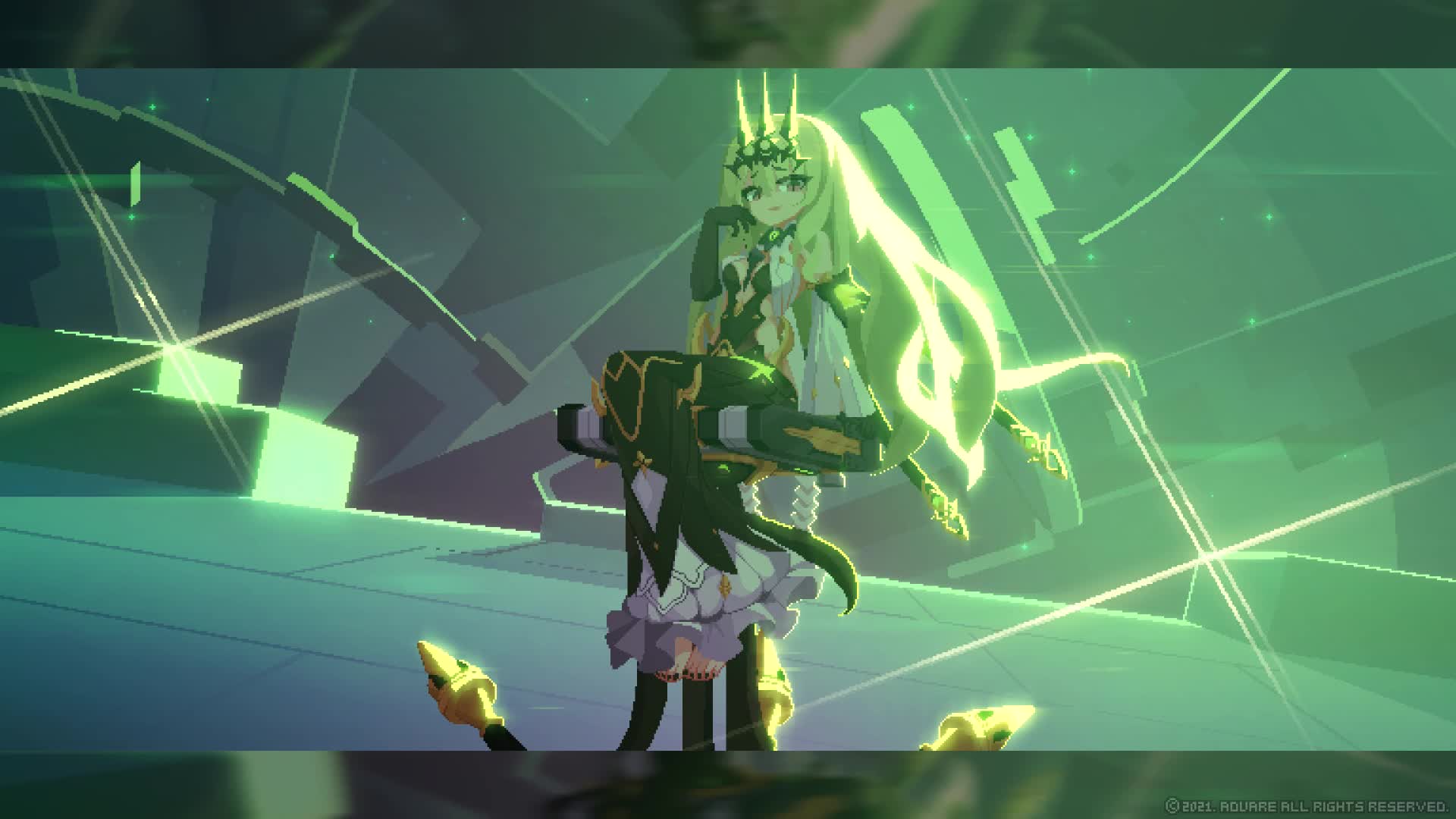 Mobius Infinity Space Pixel Anime 4K Live Wallpaper