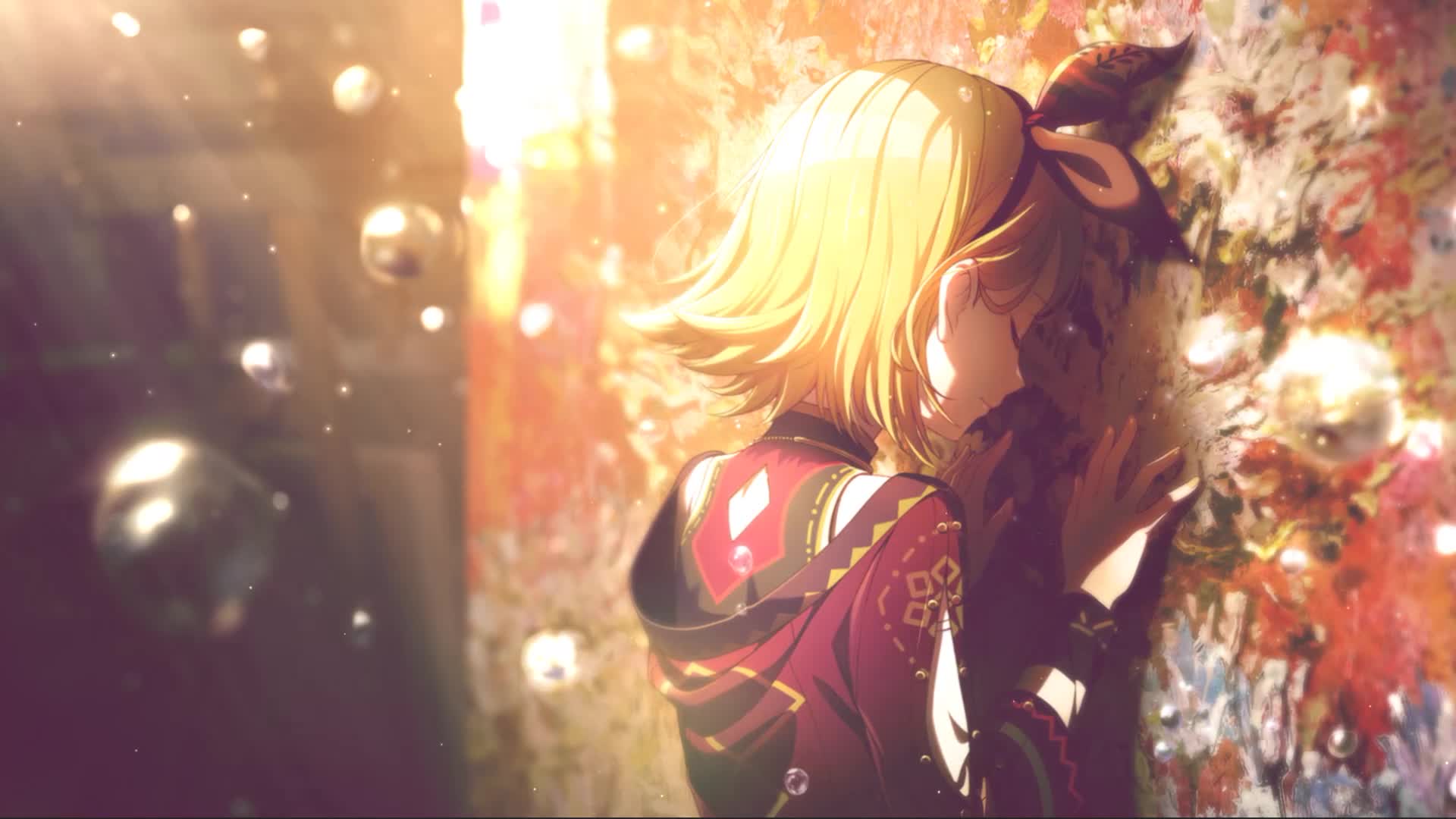 Kagamine Rin from Project Sekai Anime Live Wallpaper