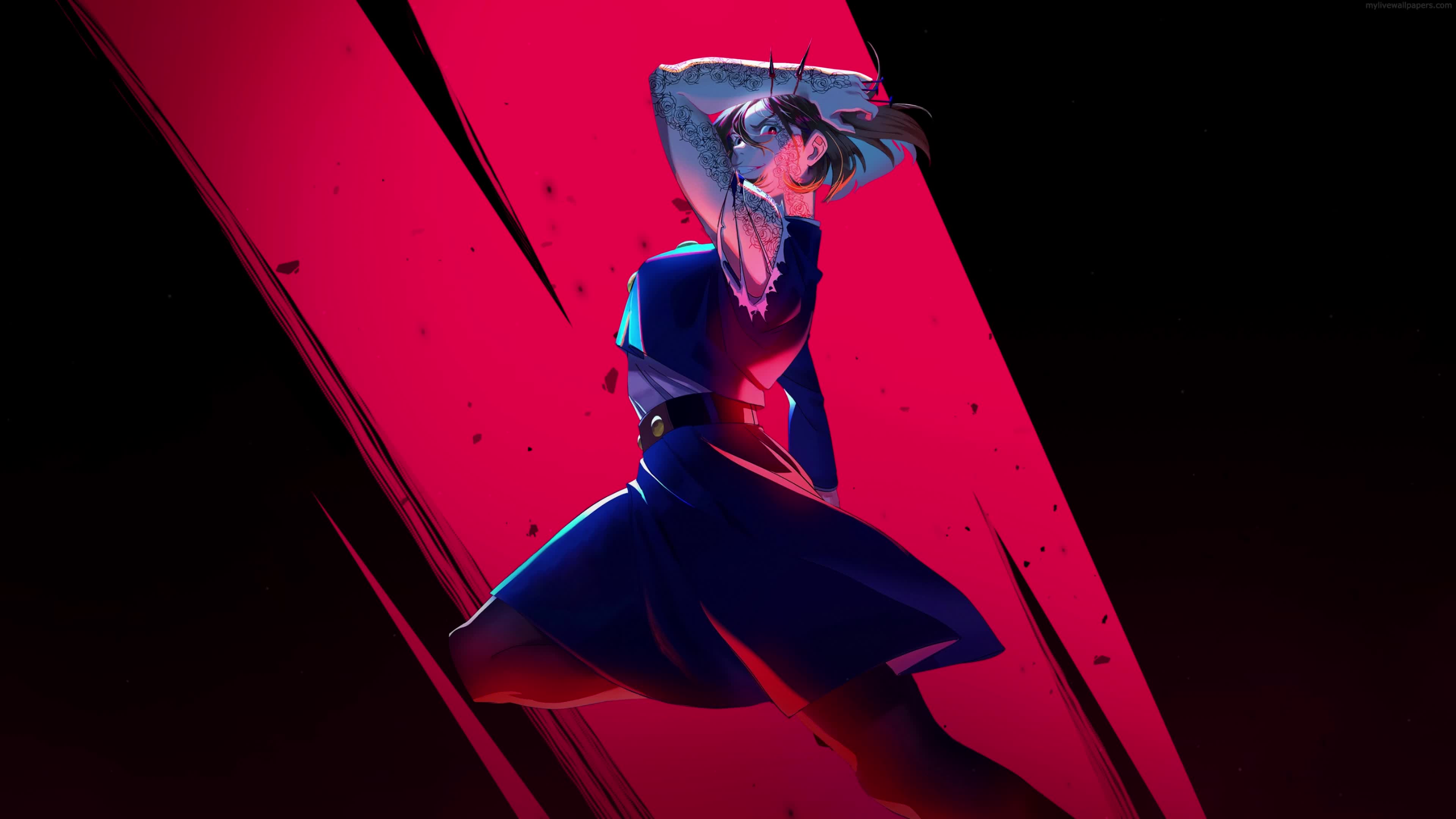 4K Animated Wallpaper - Nobara Kugisaki