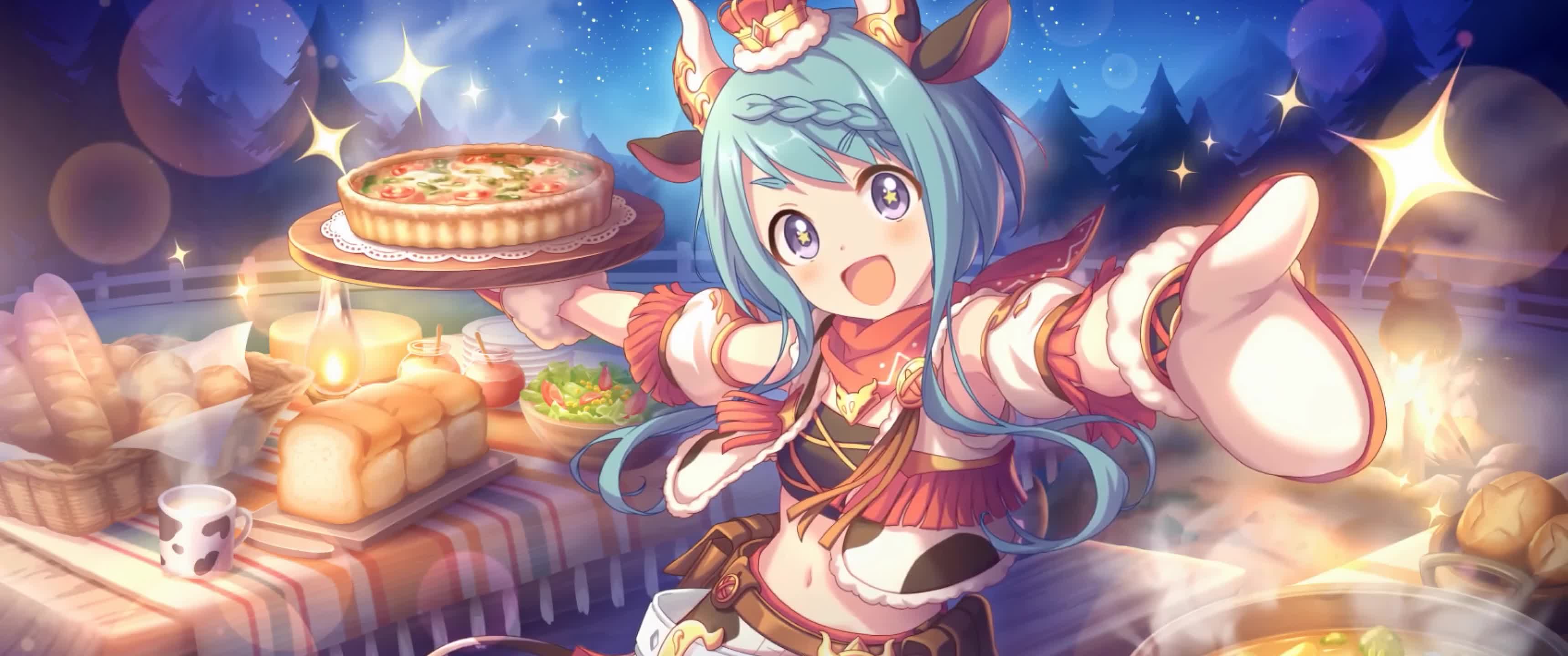 princess connect anime 4k live wallpaper