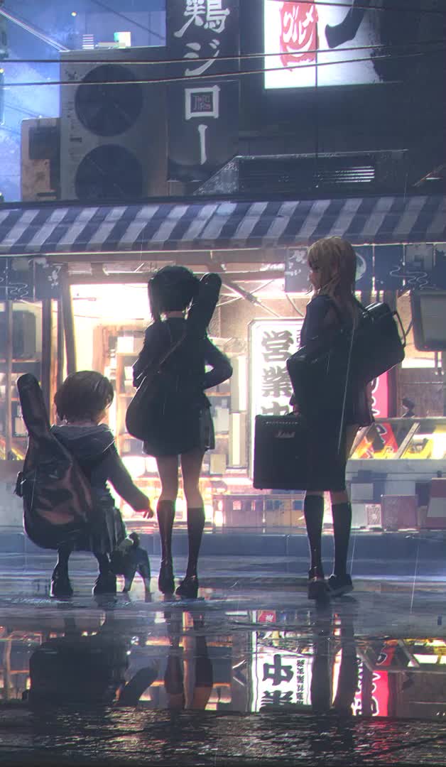 No Thank You K On Anime Live Phone Wallpaper