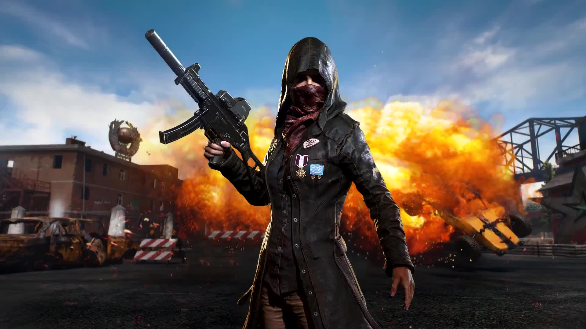 Live Wallpaper PUBG Explosion Live Wallpaper