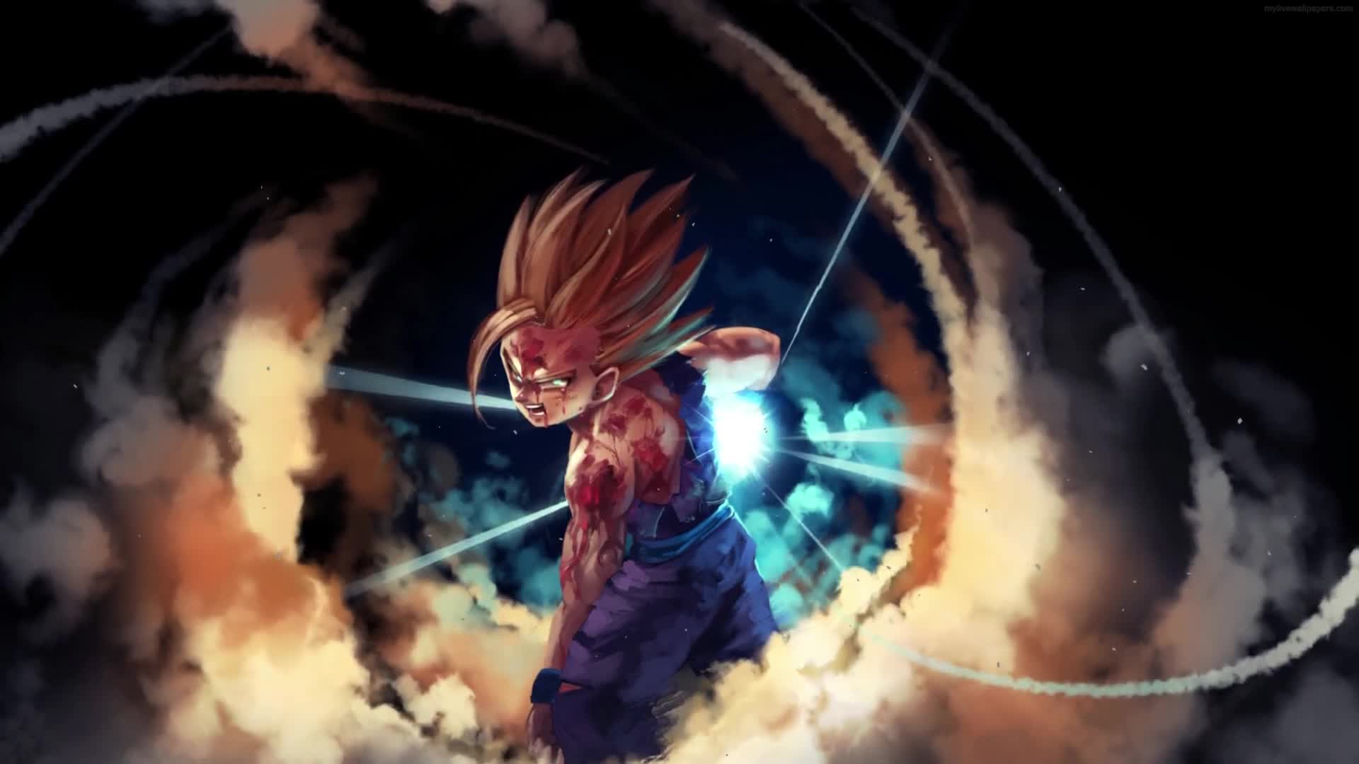 Cool Gohan Super Saiyan jin 2 4k Live Wallpaper