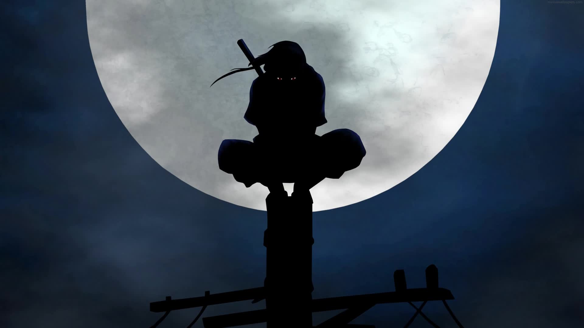 PC Itachi Uchiha Birds 4K