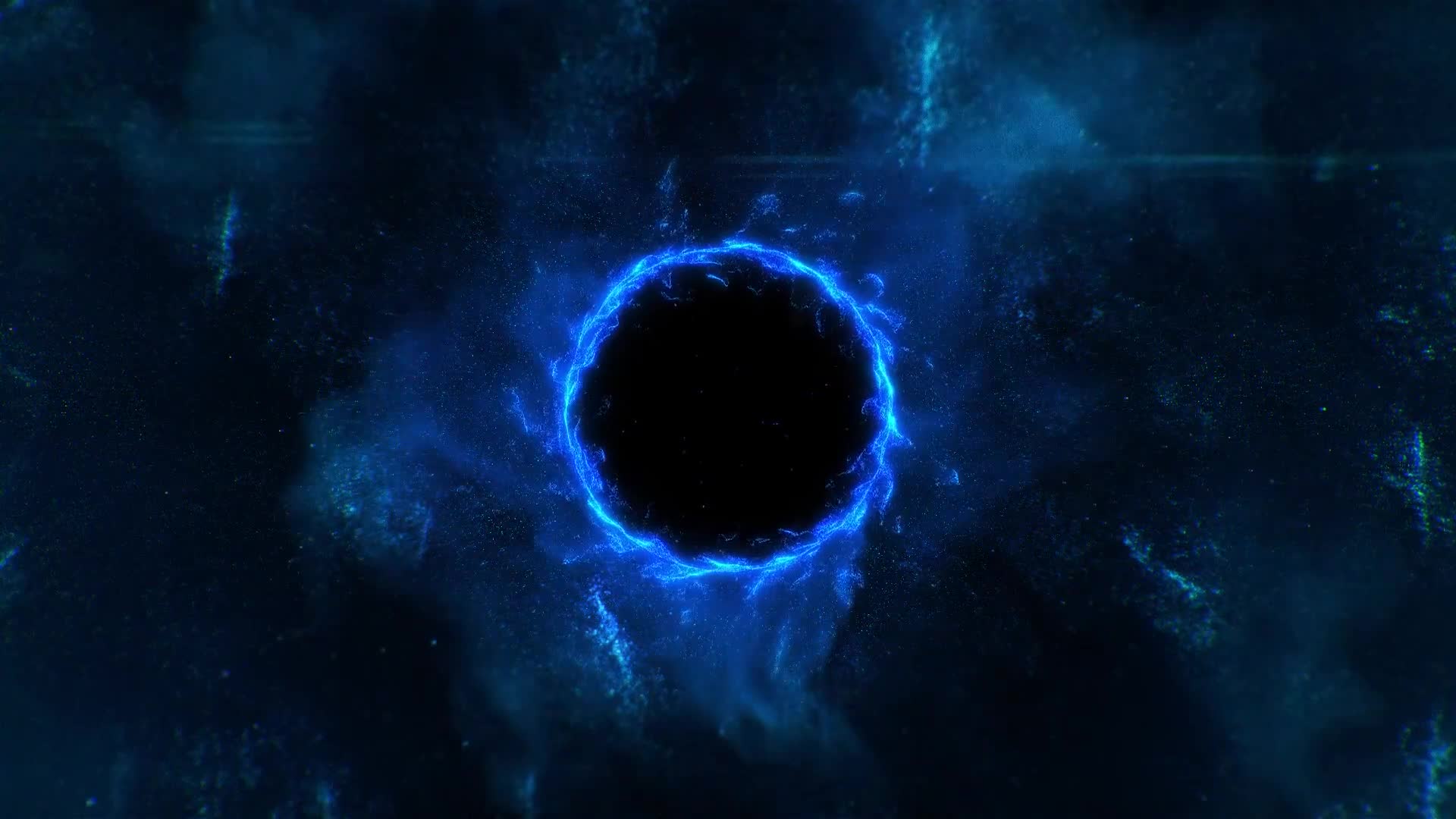 Live Wallpaper PC Black Hole in Space