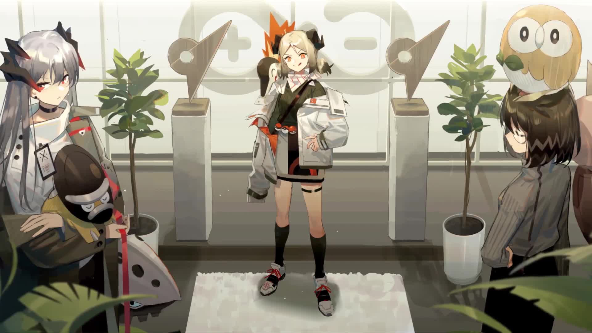 32. Arknights - Rhine Lab [ Live Wallpaper ]