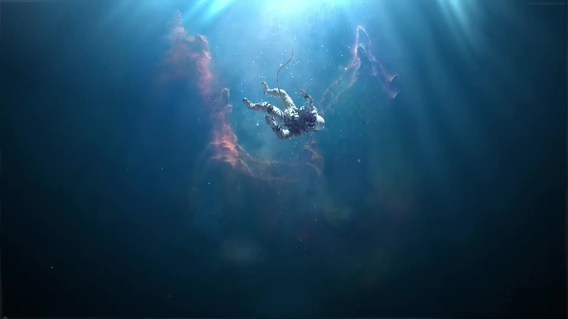 PC Drowning In Space live wallpaper