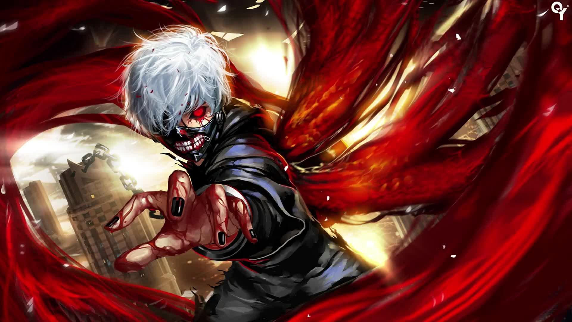 Cool Ken Kaneki Tokyo Ghoul 4k Live Wallpaper