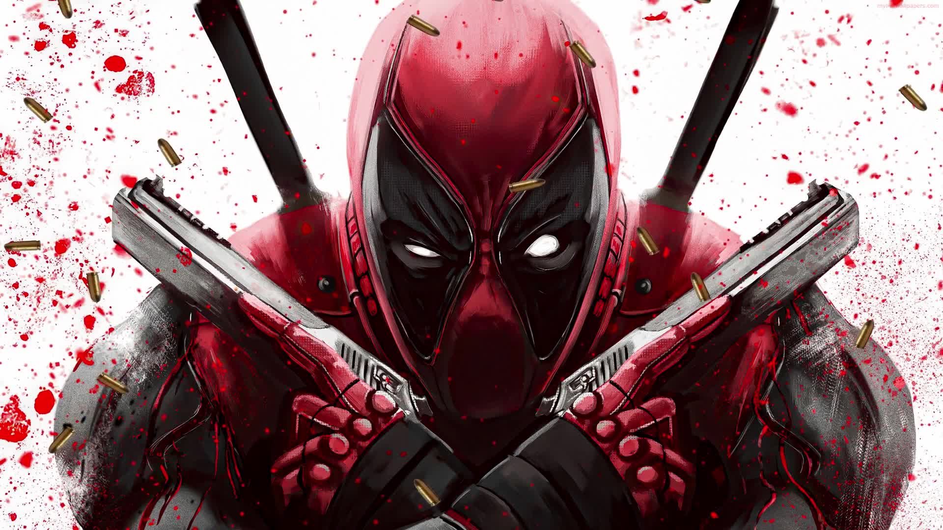 Cool Deadpool 4k live wallpaer