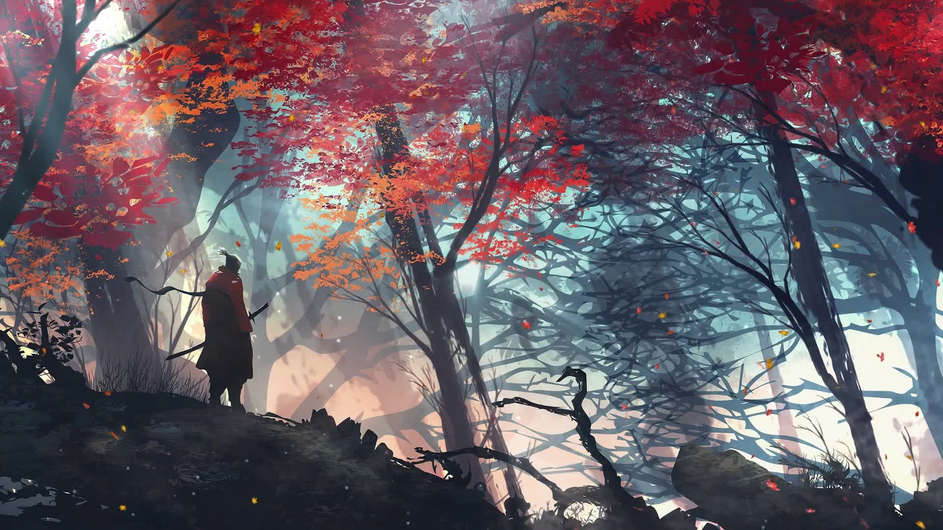PC Lone Samurai Sekiro Live Wallpaper