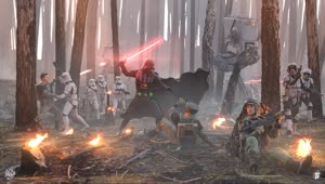 𝐁𝐮𝐫𝐧𝐢𝐧𝐠 𝐖𝐫𝐚𝐭𝐡 Star Wars Live Wallpaper