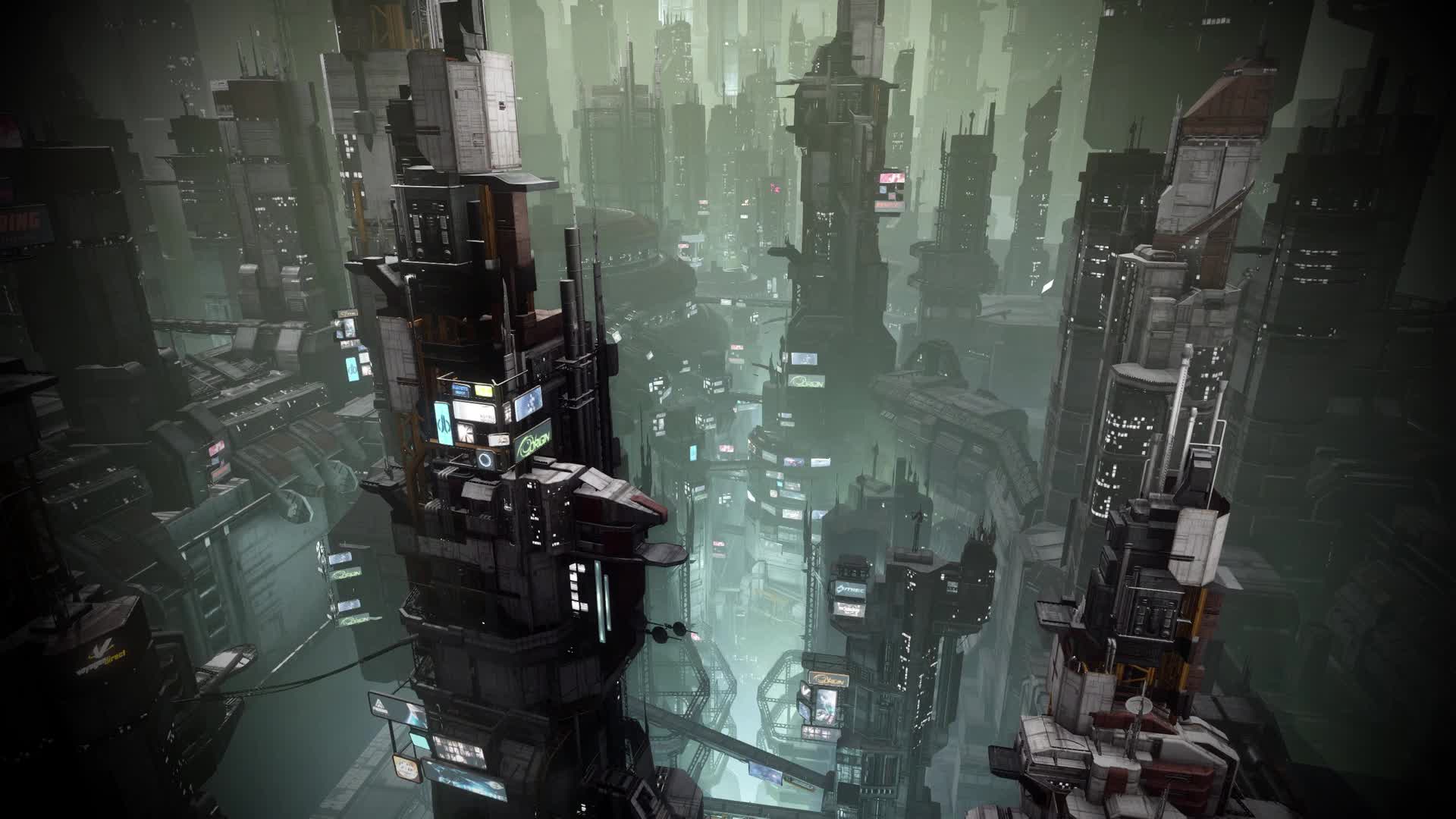 PC Area 18 StarCitizen UPDATED Live Wallpaper