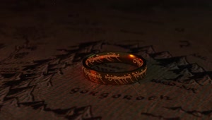 Fondo de Pantalla Animado Anillo Único de El Señor de los Anillos 💍 en Movimiento